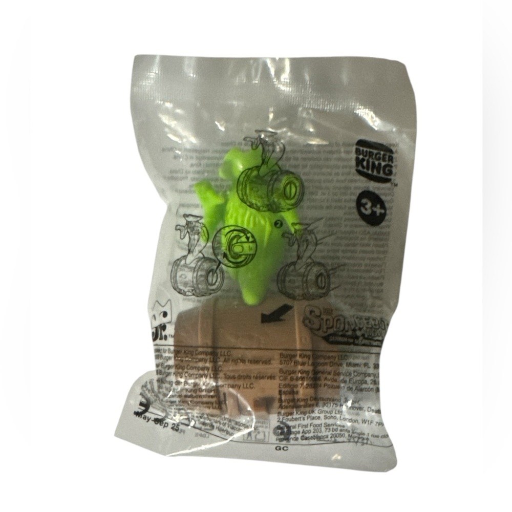 3 FOR $20 BURGER KING The SpongeBob Movie Search The Flying Dutchman Toy Figure